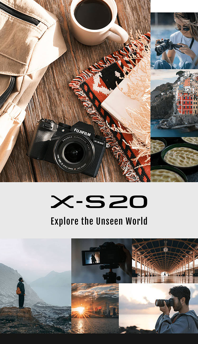 X-S20 Explore the Unseen World